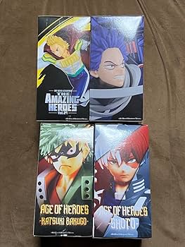 僕のヒーローアカデミア フィギュア 4体セット おまけ付き Amazon.co.jp: 僕のヒーローアカデミア フィギュア COMBINATION